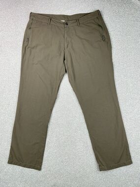 Clothing Arts P^cubed Pick-Pocket Proof Travel Pants Men's Size 38x31 Olive